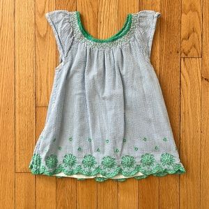 Mini Boden seersucker top